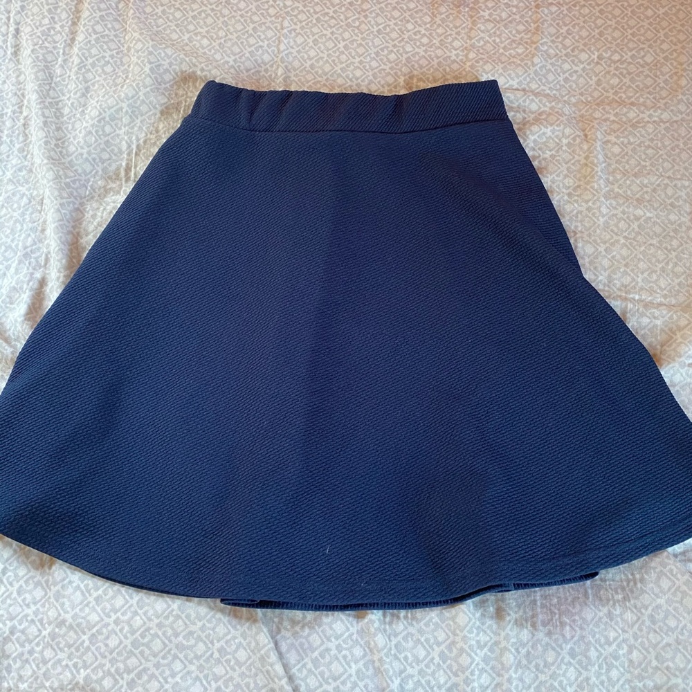 Blue High Waisted Skirt 🌵